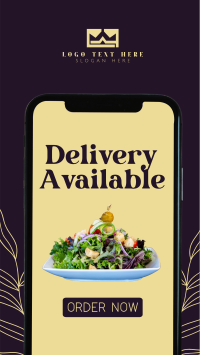 Healthy Delivery Instagram Story