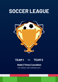 Soccer League Poster