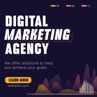Digital Marketing Agency Linkedin Post Design