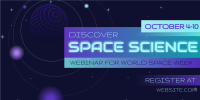 Space Week Webinar Twitter Post