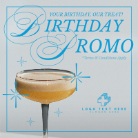 Rustic Birthday Promo Instagram Post