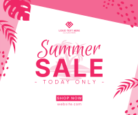 Playful Summer Sale  Facebook Post