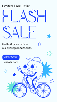 Bicycle Day Sale TikTok Video