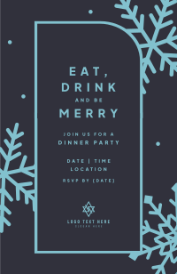 Christmas Dinner Party Invitation