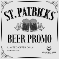 Paddy's Day Beer Promo Instagram Post