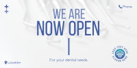 Dental Clinic Opening Twitter Post