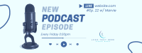 Normal Podcast Facebook Cover Design