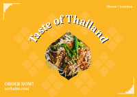 Taste of Thailand Postcard