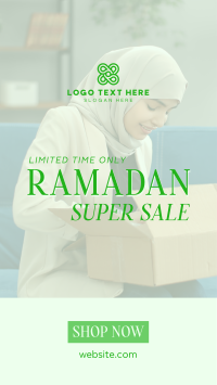 Ramadan Shopping Sale Facebook Story