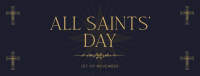 Solemn Saints' Day Facebook Cover