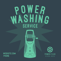 Power Washing Service Linkedin Post Image Preview