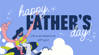 Playful Father's Day Greeting Animation