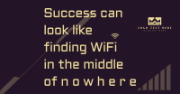 WIFI Motivational Quote Facebook Ad