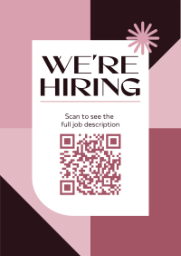 We are Hiring Agnostic Flyer