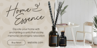 Home Fragrance Twitter Post Design