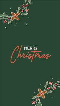 Christmas Greeting Facebook Story