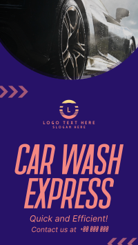 Car Wash Express TikTok Video