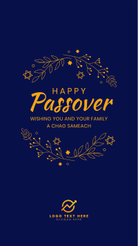 Passover Leaves Facebook Story