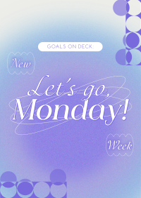 Monday Goals Motivation Flyer