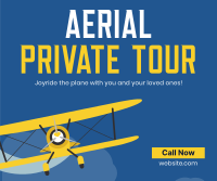 Aerial Private Tour Facebook Post