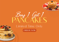 Pancakes & More Postcard Design