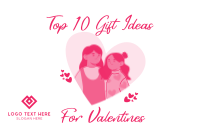 Valentine Couple Pinterest Cover Image Preview