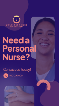 Hiring Personal Nurse Instagram Reel