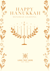 Happy Menorah  Flyer Image Preview