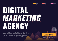 Digital Marketing Agency Postcard Image Preview