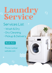 Dry Cleaning Flyer example 4