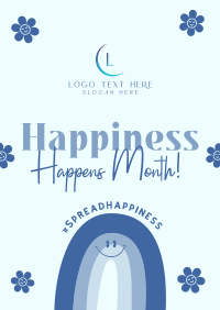 Spread Happiness Poster