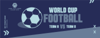 World Cup Next Match Facebook Cover Design