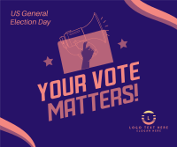 Your Vote Matters Facebook Post