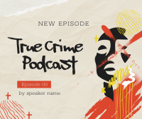 True Crime Podcast Facebook Post