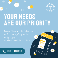 Your Needs Are Our Priority Instagram Post Design