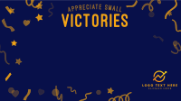 Small Wins Zoom Background