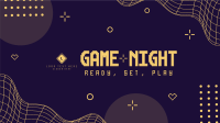 Futuristic Game Night YouTube Banner