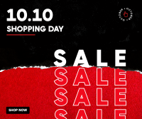 10.10 Sale Day Facebook Post