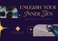 Yoga Training Postcard