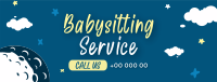 Cute Babysitting Services Facebook Cover Image Preview