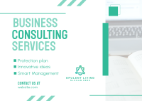 Business Consulting Postcard