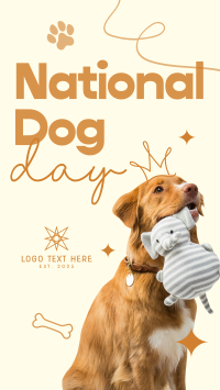 National Dog Day Instagram Reel Image Preview