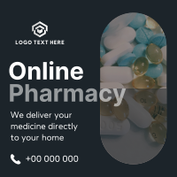 Modern Online Pharmacy Instagram Post