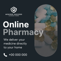 Modern Online Pharmacy Instagram Post Image Preview