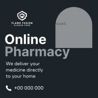 Modern Online Pharmacy Instagram Post Image Preview