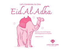 Eid Al Adha Camel Facebook Post