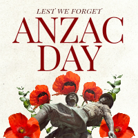 Anzac Day Collage Linkedin Post Design