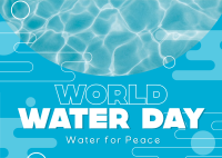 World Water Day Postcard