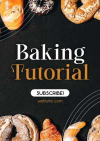 Tutorial In Baking Poster