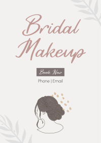 Bridal Makeup Poster